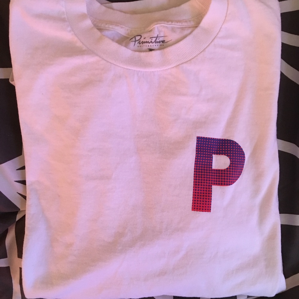 Primitive white crew neck Men’s sweater size XL